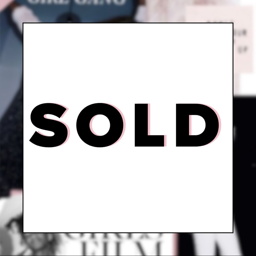 ❗️SOLD❗️